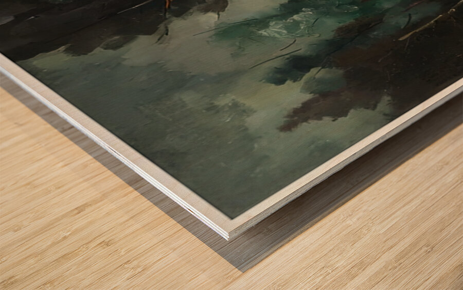 Maurice de Vlaminck 39 Wood print