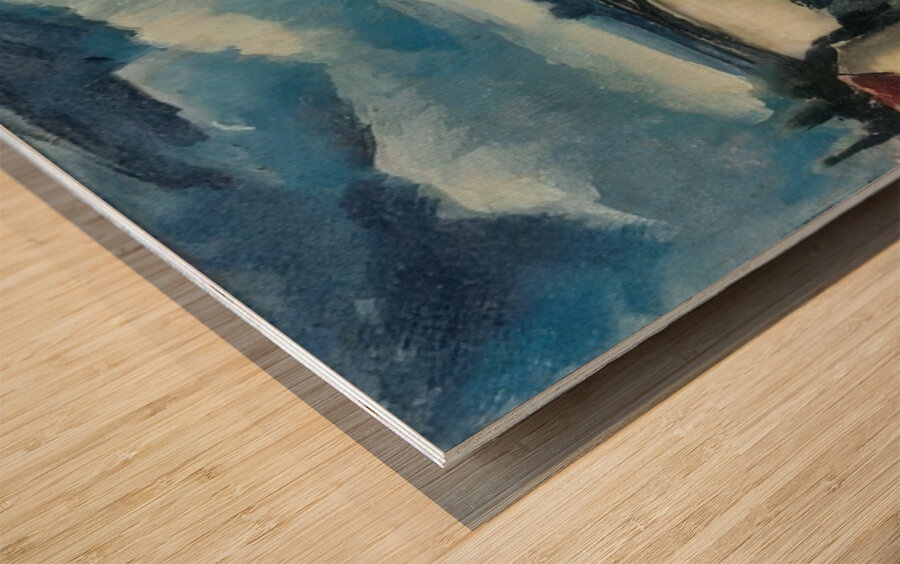 Maurice de Vlaminck 40 Wood print