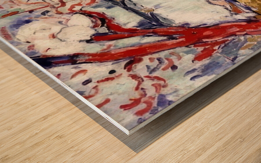 Maurice de Vlaminck 46 Wood print