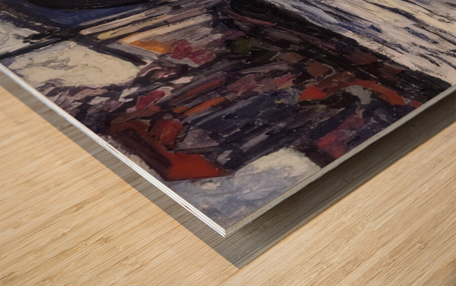 Maurice de Vlaminck 3 Wood print