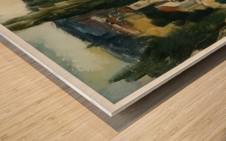 Maurice de Vlaminck 7 Wood print