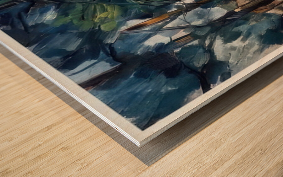 Maurice de Vlaminck 10 Wood print