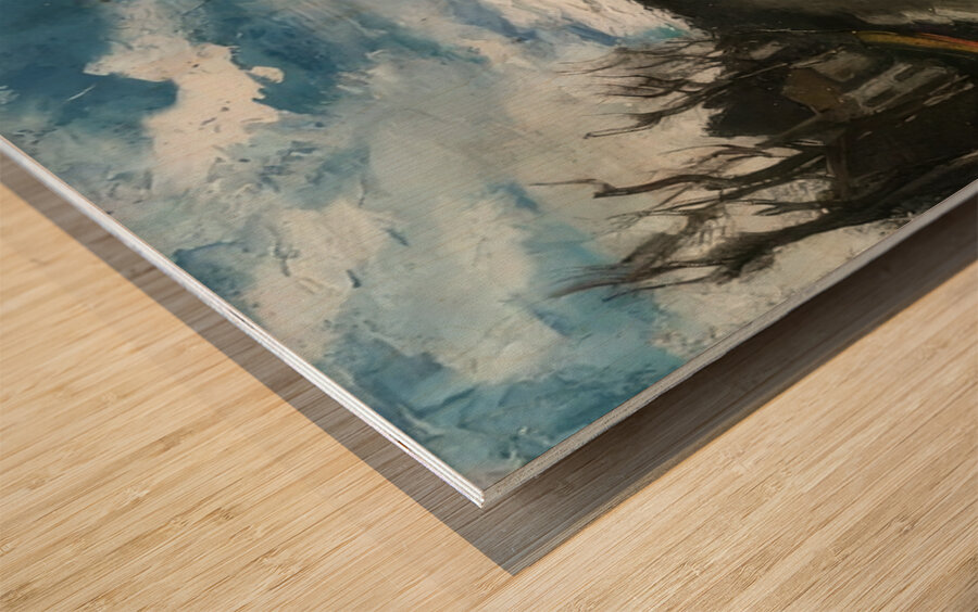 Maurice de Vlaminck 12 Wood print