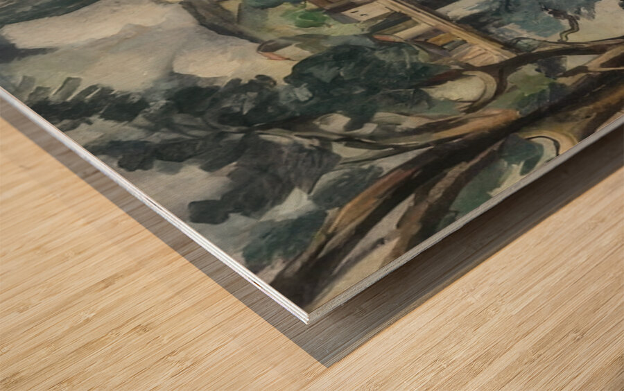 Maurice de Vlaminck 14 Wood print