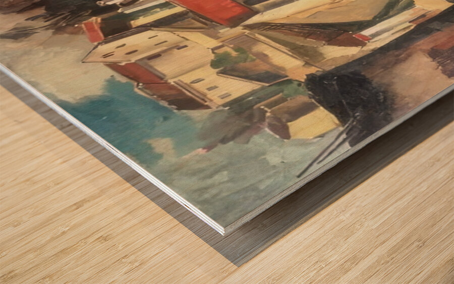 Maurice de Vlaminck 19 Wood print