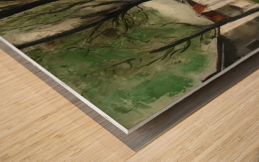 Maurice de Vlaminck 22 Wood print