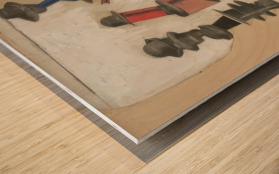 Max Ernst 18 Wood print