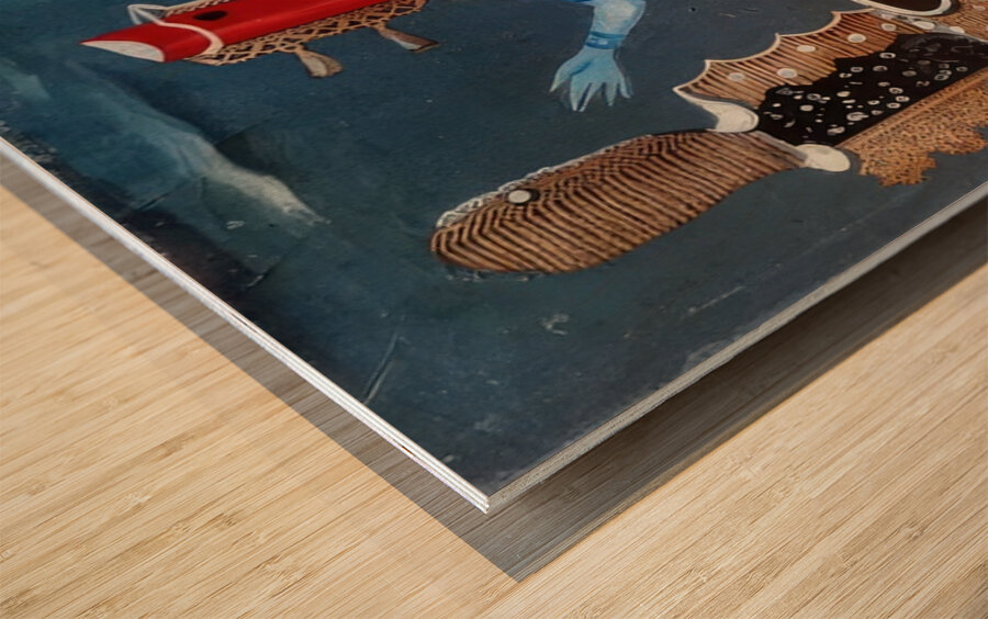 Max Ernst 23 Wood print