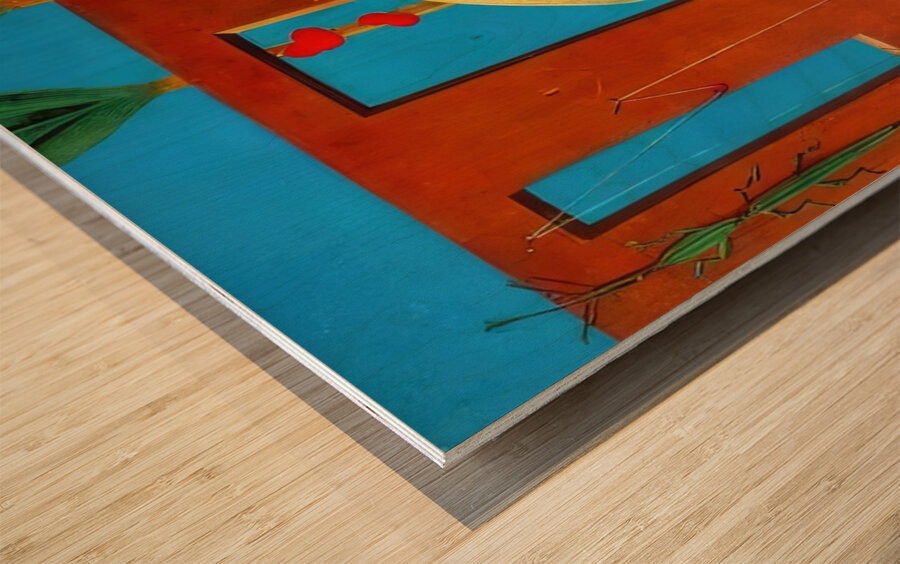 Max Ernst 47 Wood print