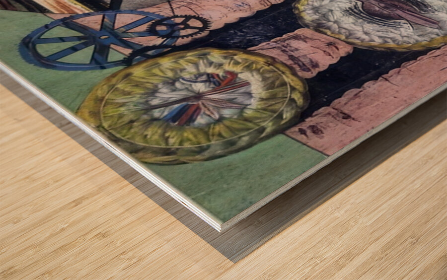 Max Ernst 52 Wood print