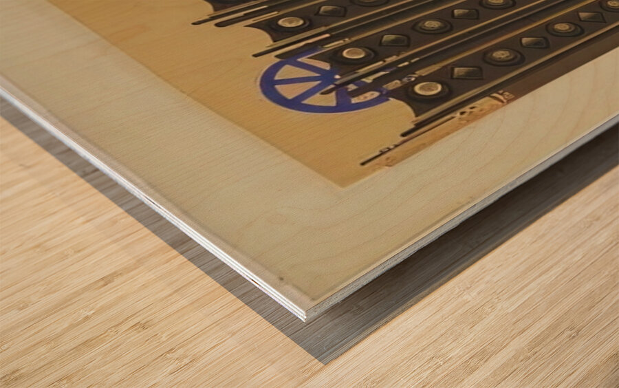 Max Ernst 54 Wood print