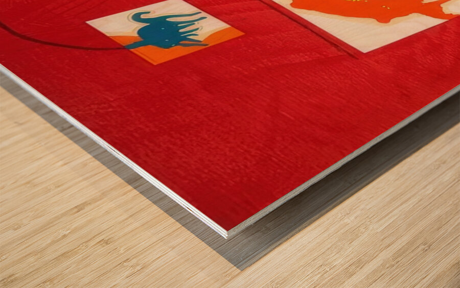 Max Ernst 26 Wood print