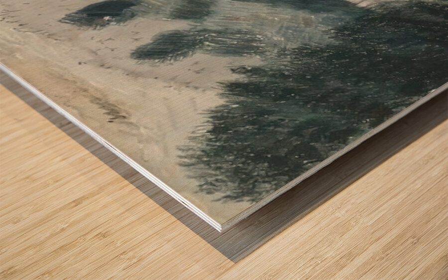 Milton Avery 60 Wood print