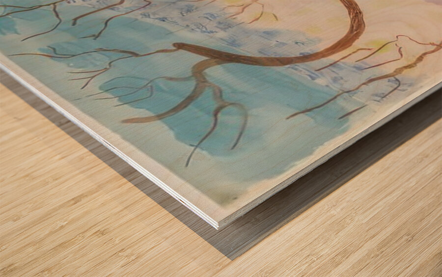 Milton Avery 69 Wood print