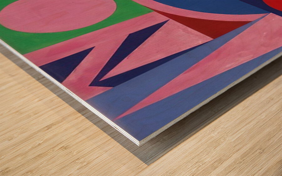 Auguste Herbin 1 Wood print