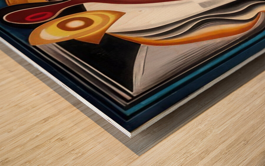 Auguste Herbin 4 Wood print