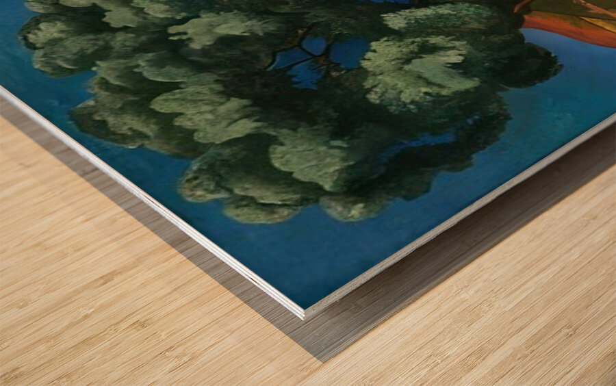 Auguste Herbin 7 Wood print