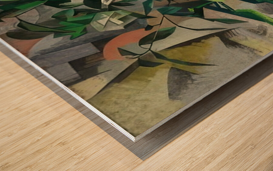 Auguste Herbin 8 Wood print