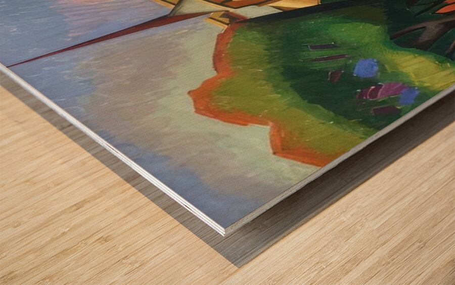 Auguste Herbin 9 Wood print