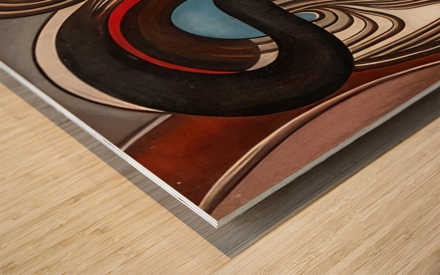 Auguste Herbin 19 Wood print