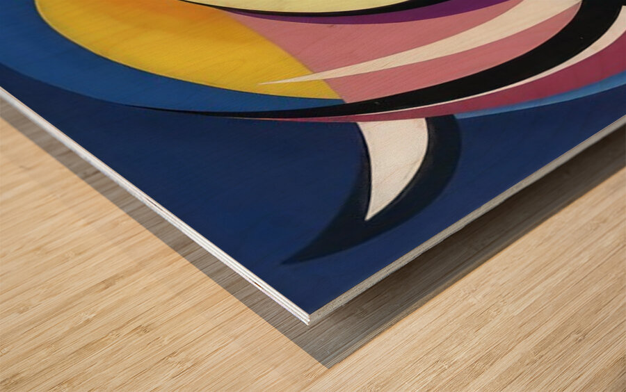 Auguste Herbin 21 Wood print