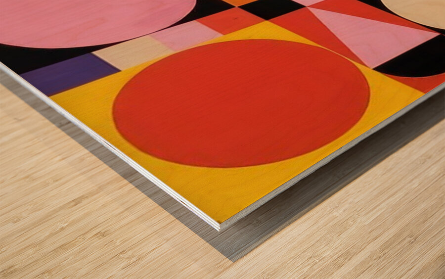 Auguste Herbin 23 Wood print