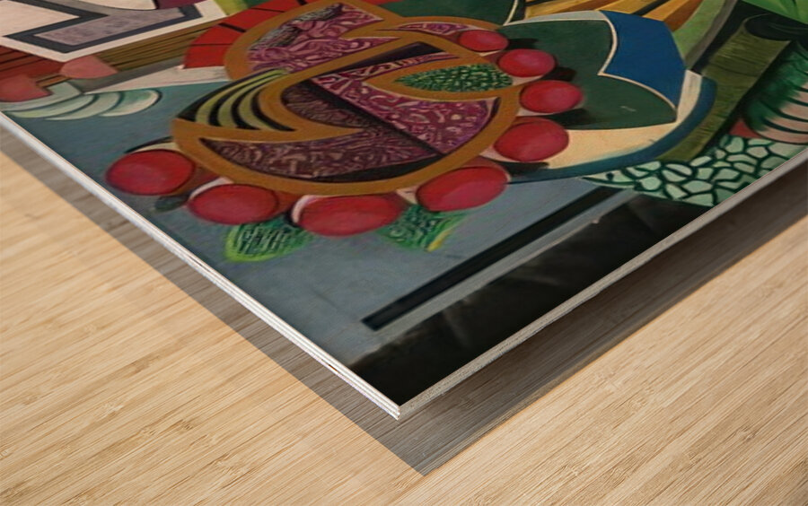 Auguste Herbin 24 Wood print