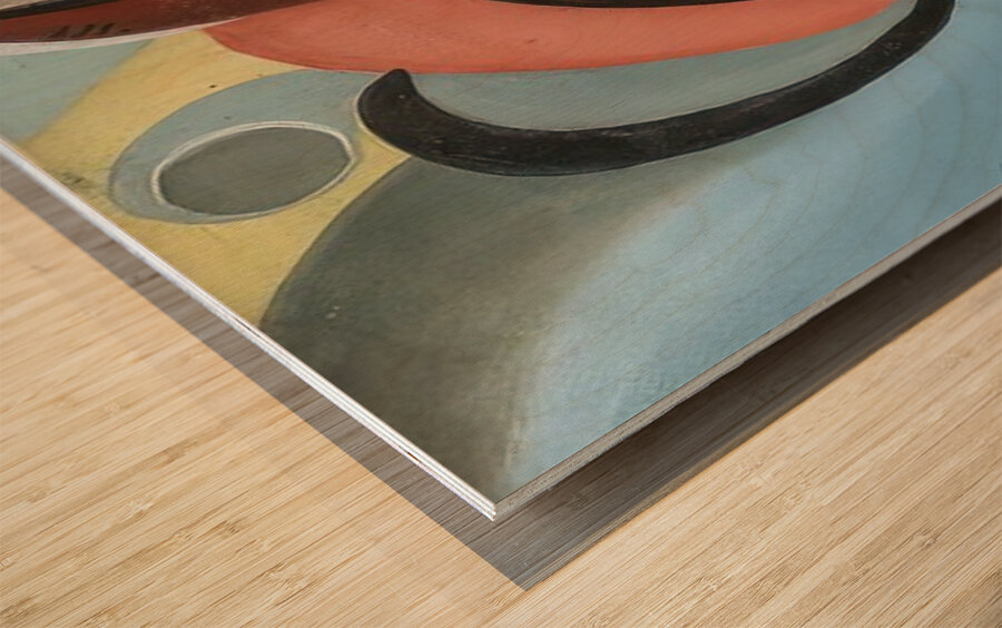 Auguste Herbin 25 Wood print