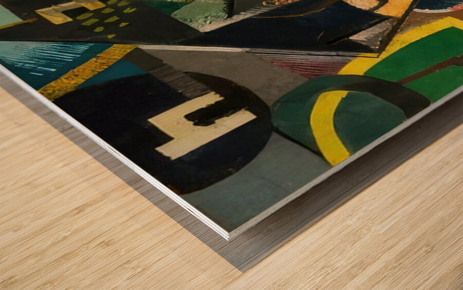 Auguste Herbin 27 Wood print