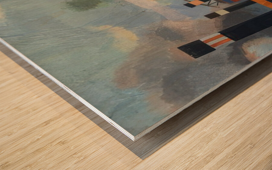 Auguste Herbin 28 Wood print