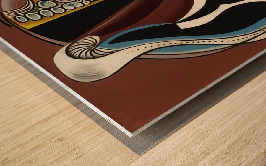 Auguste Herbin 31 Wood print