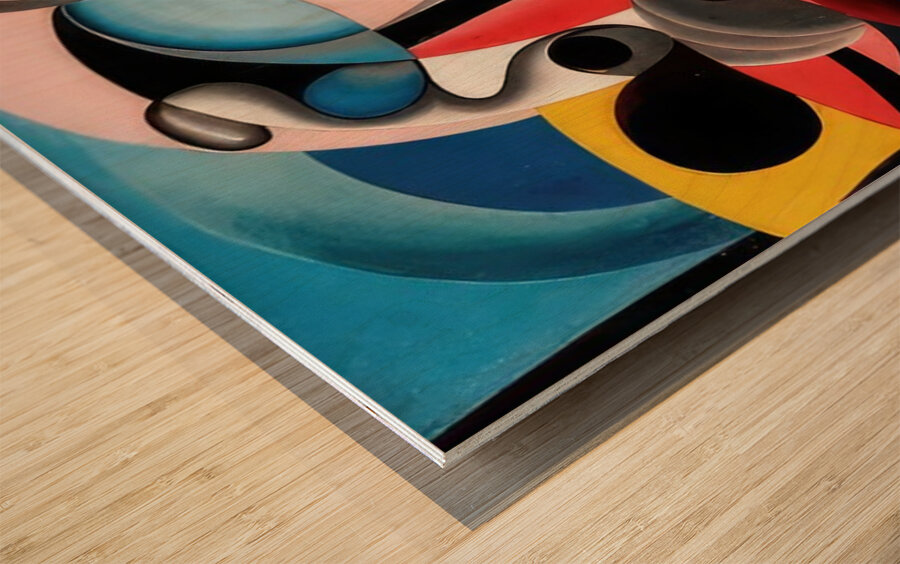 Auguste Herbin 33 Wood print