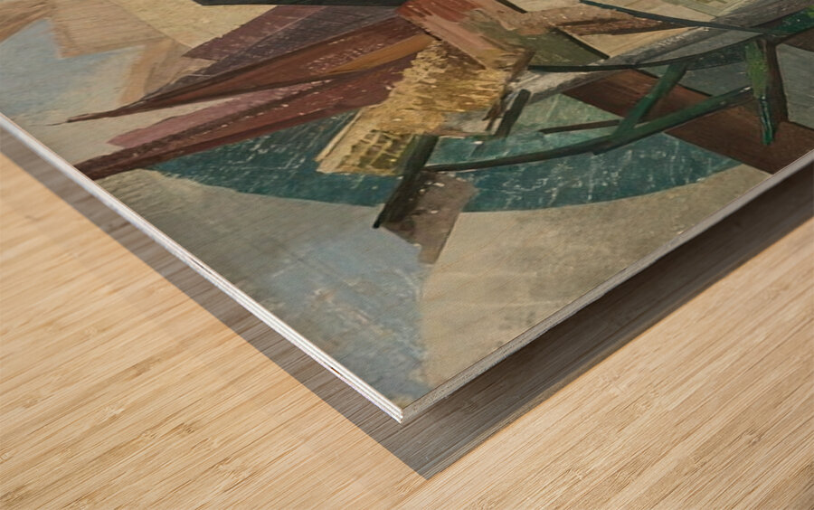 Auguste Herbin 40 Wood print