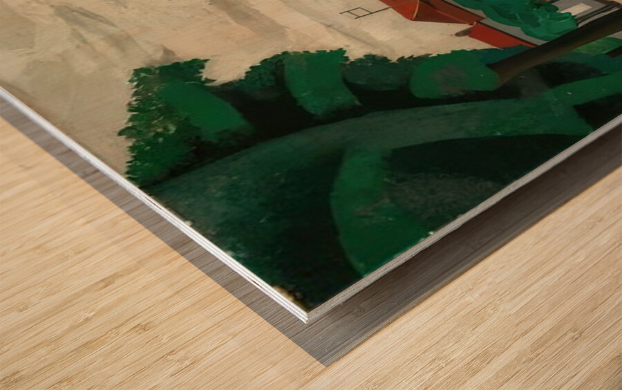 Auguste Herbin 44 Wood print