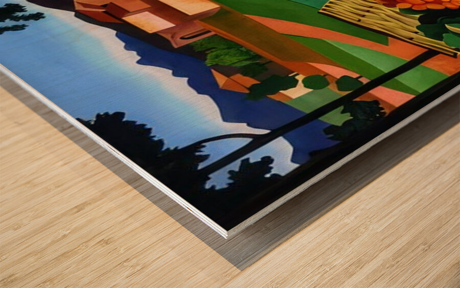 Auguste Herbin 49 Wood print