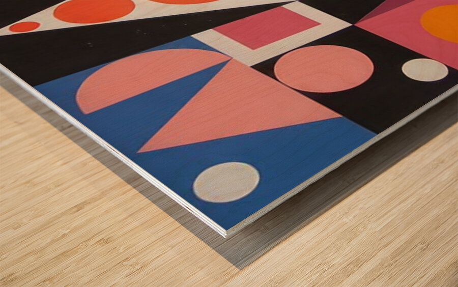 Auguste Herbin 4 Wood print