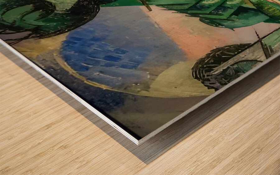 Auguste Herbin 6 Wood print