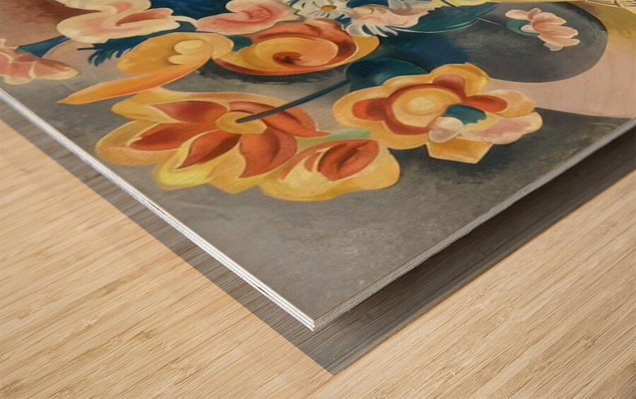 Auguste Herbin 9 Wood print