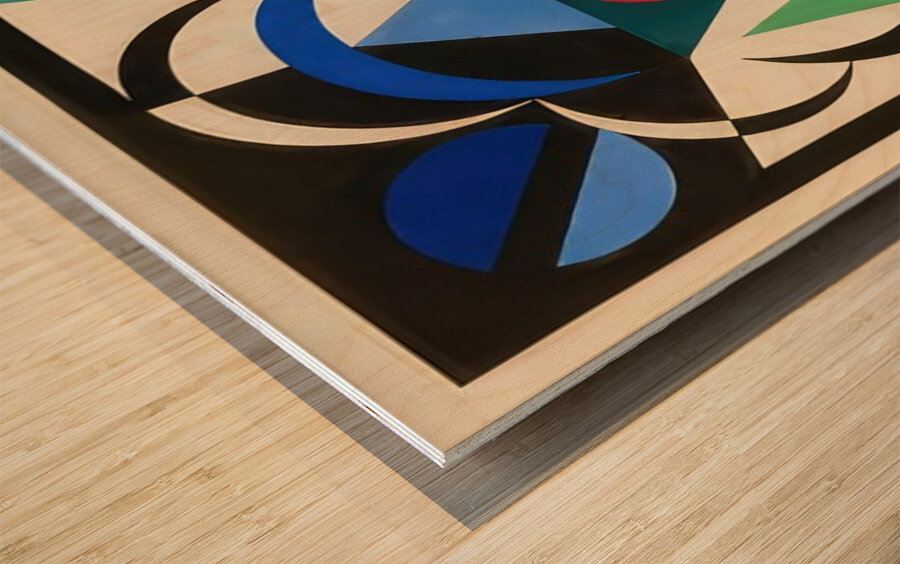 Auguste Herbin 12 Impression sur bois