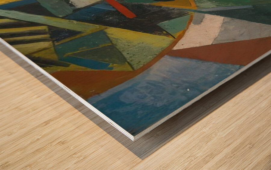 Auguste Herbin 15 Wood print