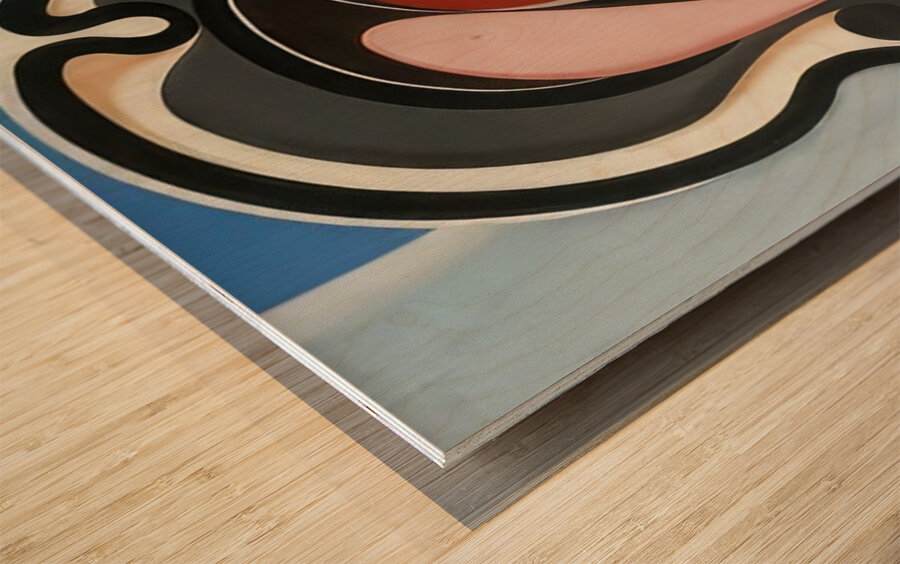 Auguste Herbin 17 Wood print