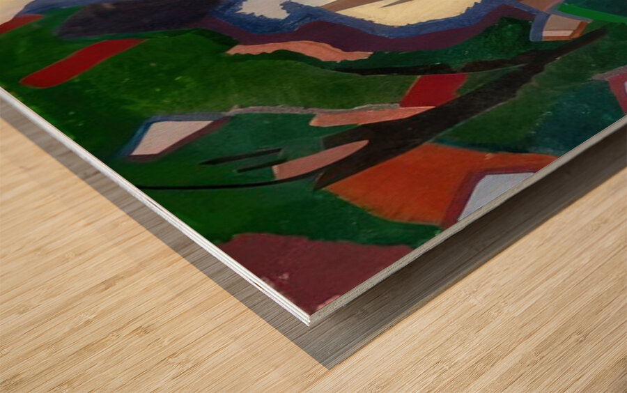 Auguste Herbin 22 Impression sur bois