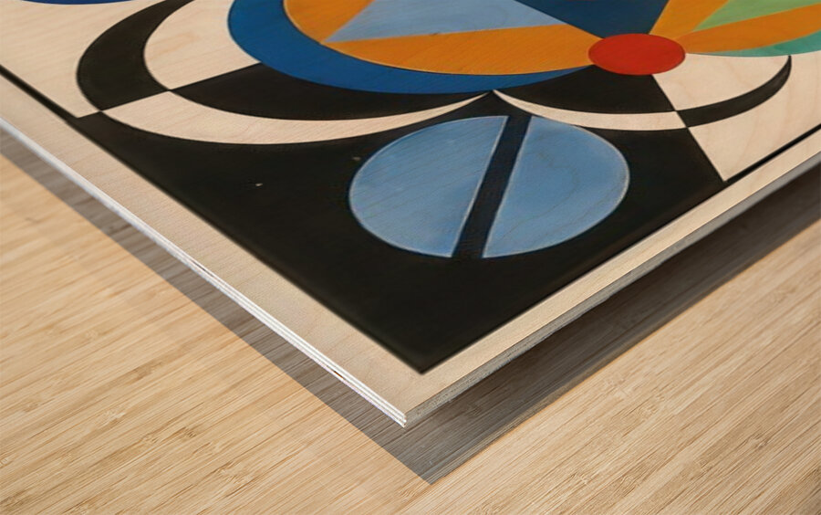 Auguste Herbin 26 Wood print