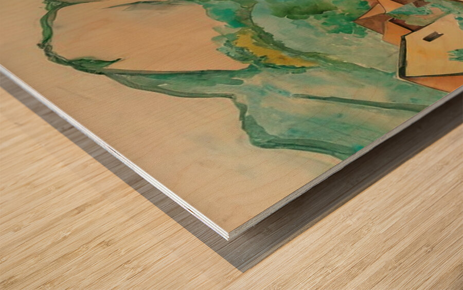 Auguste Herbin 39 Wood print