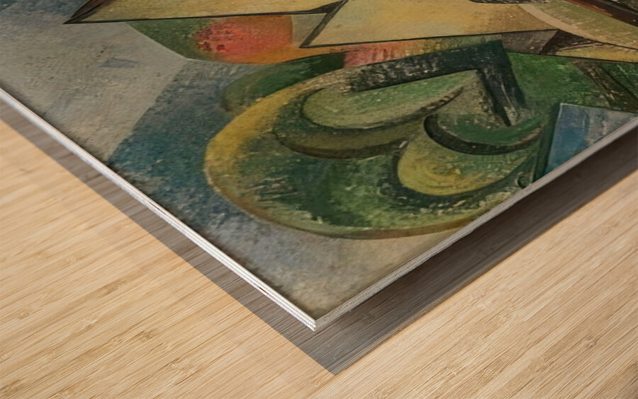 Auguste Herbin 40 Wood print