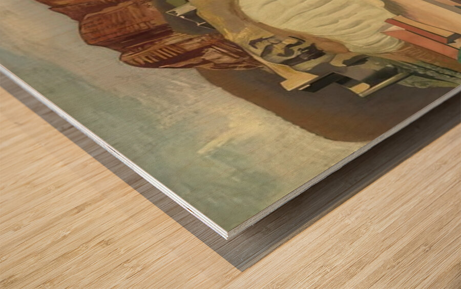 Auguste Herbin 47 Wood print