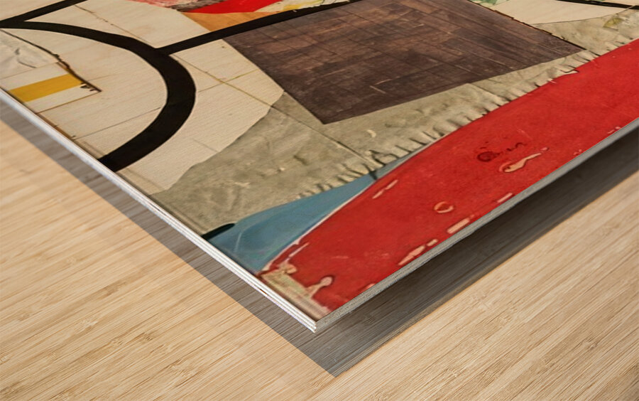 Robert Motherwell 4 Wood print