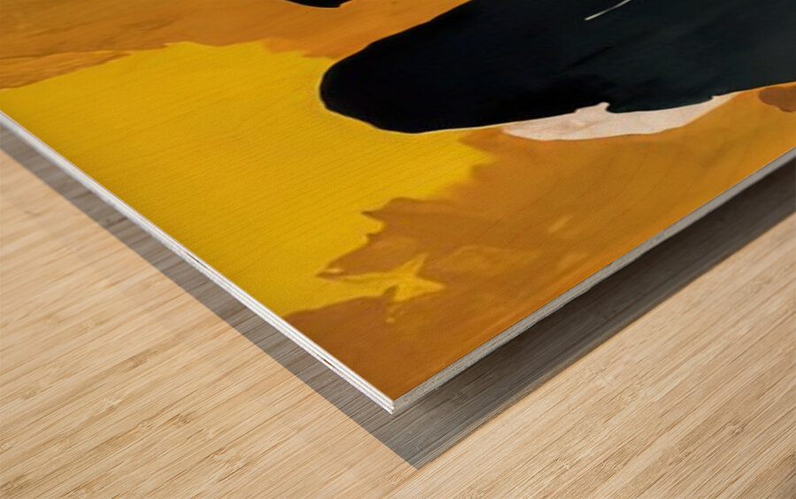 Robert Motherwell 9 Wood print