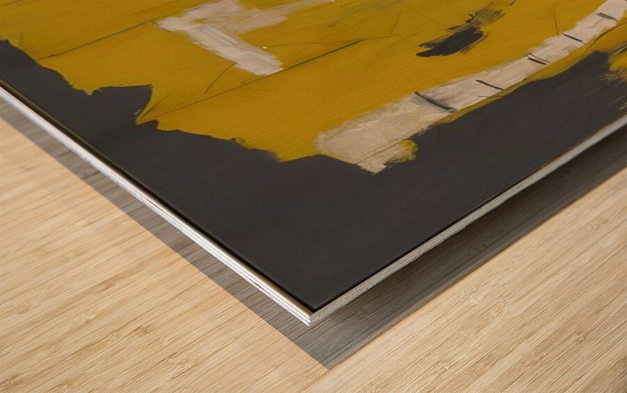 Robert Motherwell 10 Wood print