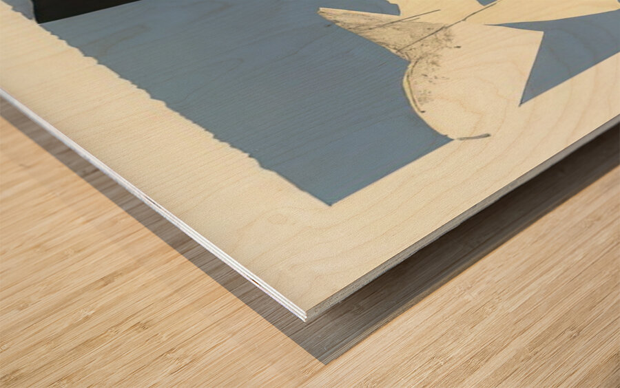 Robert Motherwell 11 Wood print